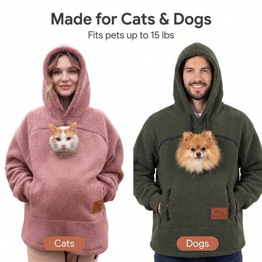 Pawket is made for cats and dogs up to 15 lbs